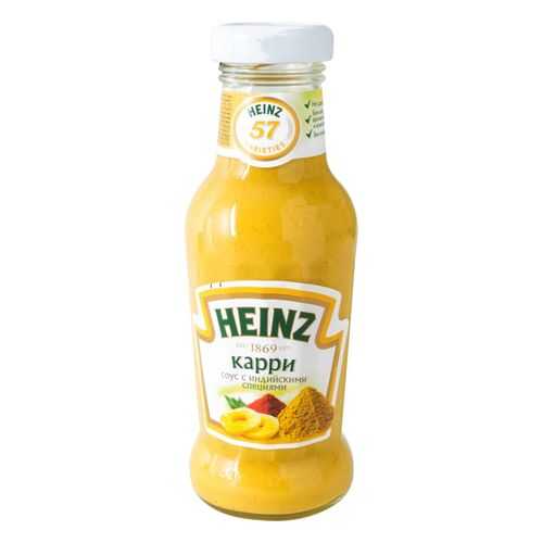 Соус карри Heinz с индийскими специями 250 мл в Верный