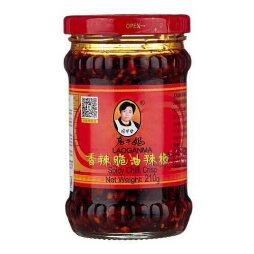 Соус Lao Gan Ma острый с хрустящим перцем чили 210 г в Верный