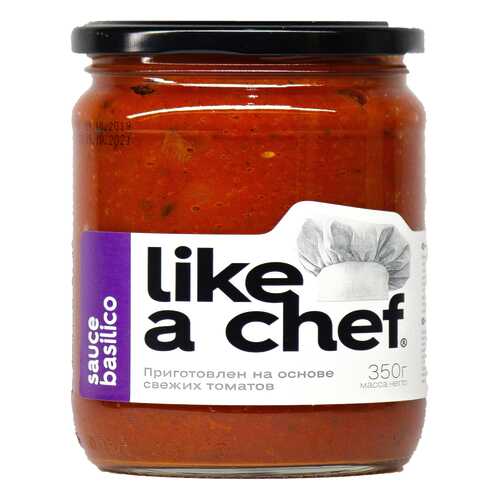 Томатный соус Basilico Like a chef 350 г в Верный