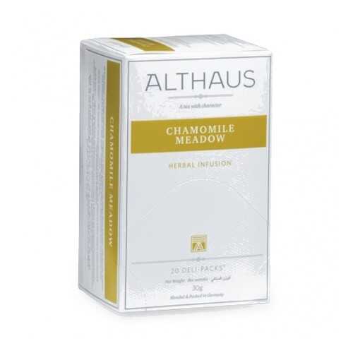 Чай Althaus Chamomile Meadow Deli Pack 20*1.5 г в Верный
