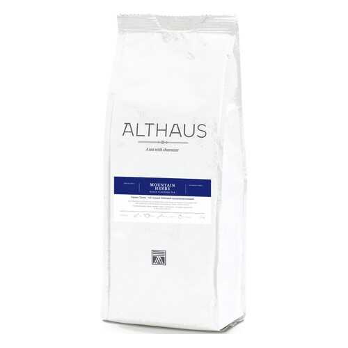 Чай Althaus Mountain Herbs, черный листовой с добавками, 250 гр в Верный
