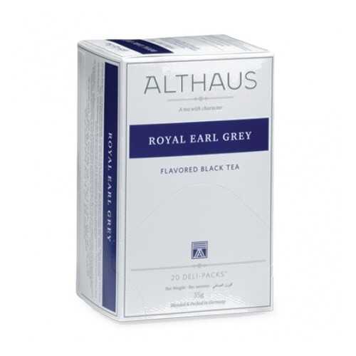 Чай Althaus Royal Earl Grey Deli Pack 20*1.75 г в Верный