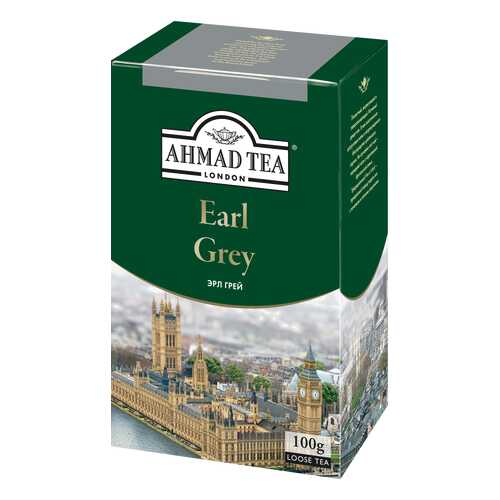 Чай черный Ahmad Tea earl grey 100 г в Верный