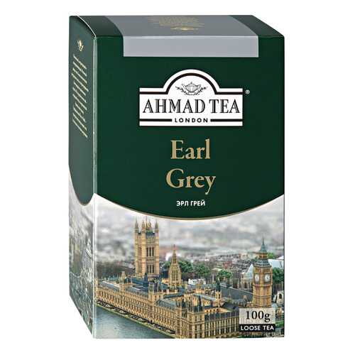 Чай черный Ahmad Tea Earl Grey 100г в Верный