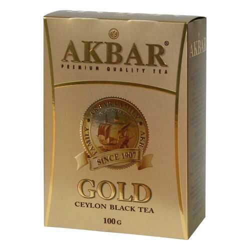 Чай черный Akbar gold 100 г в Верный