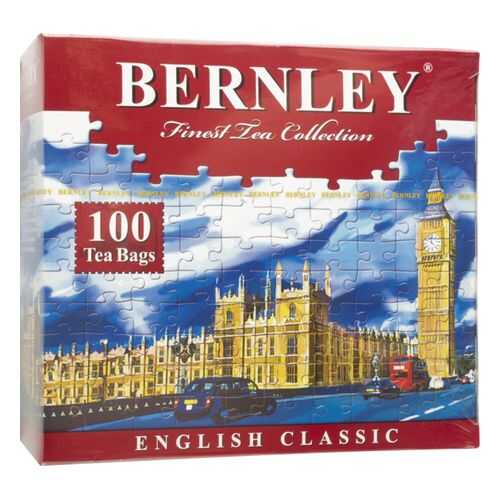 Чай черный Bernley english classic 100 пакетиков в Верный