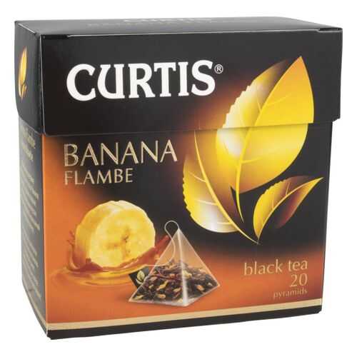 Чай черный Curtis banana flambe 20 пакетиков в Верный