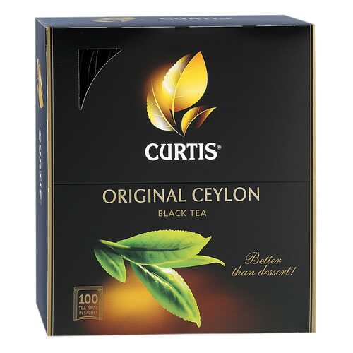 Чай черный Curtis original ceylon 100 пакетиков в Верный