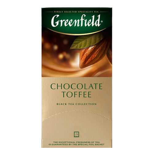Чай черный Greenfield Chocolate Toffee 25 пакетиков в Верный