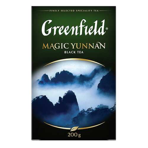 Чай черный листовой Greenfield Magic Yunnan 100 г в Верный