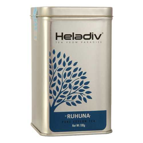 Чай черный листовой Heladiv TIN PL ruhuna tea 100 г в Верный