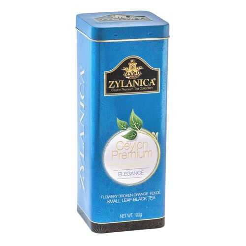 Чай черный листовой Zylanica batik design elegance 100 г в Верный