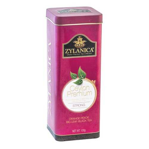Чай черный листовой Zylanica batik design strong 100 г в Верный