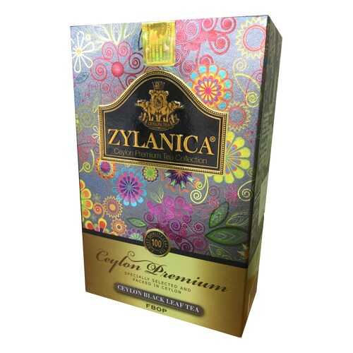 Чай черный листовой Zylanica ceylon premium collection 100 г в Верный