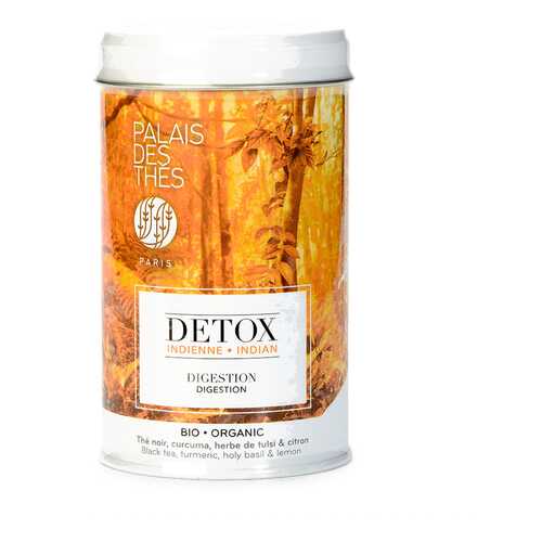 Чай черный Palais des Thes DETOX Индия 120г ж/б Франция в Верный
