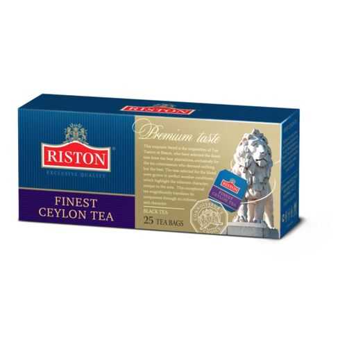 Чай черный Riston finest ceylon tea 25 пакетиков в Верный