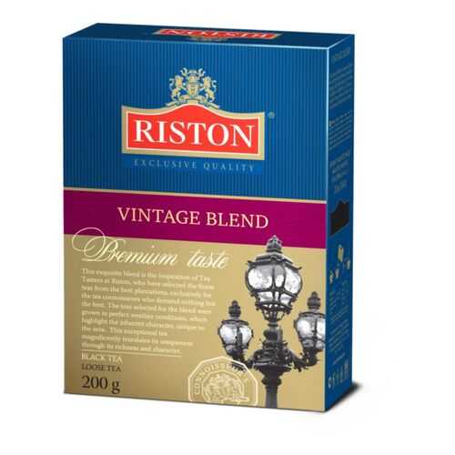 Чай черный Riston vintage blend 200 г в Верный