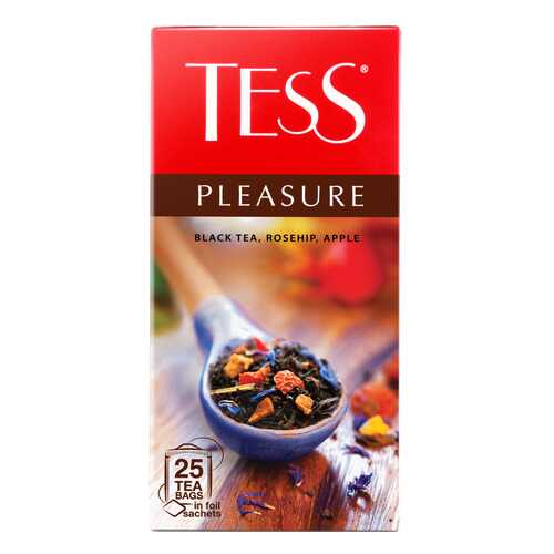 Чай черный Tess Pleasure 25 пакетиков в Верный