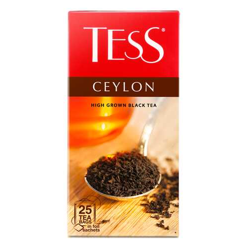 Чай черный Tess Sunrise 25 пакетиков в Верный