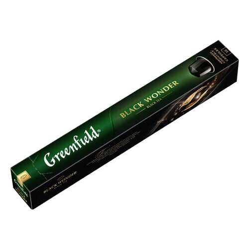 Чай черный в капсулах Greenfield Black Wonder 10 капсул в Верный