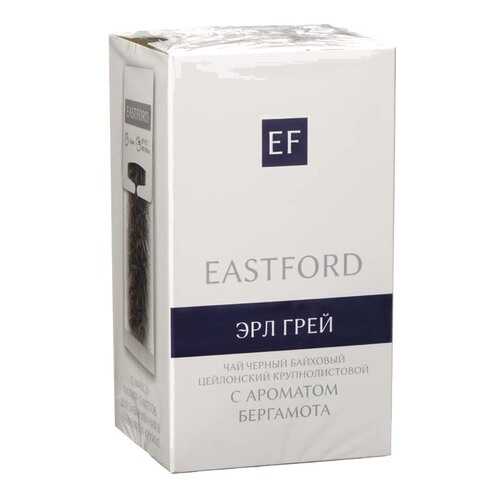 Чай Eastford Эрл грей, черный листовой ароматизированный, 12 пакетиков в Верный