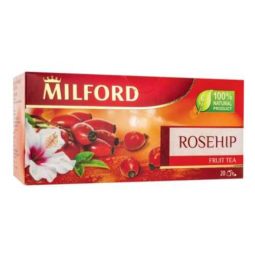 Чай фруктовый Milford rosehip 20 пакетиков в Верный