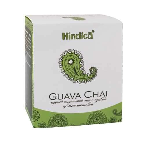 Чай Hindica Guava Chai черный листовой с гуавой 70 г в Верный