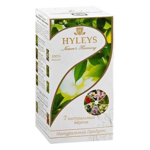 Чай Hyleys 7 вкусов ассорти байховый листовой 25 пакетиков в Верный