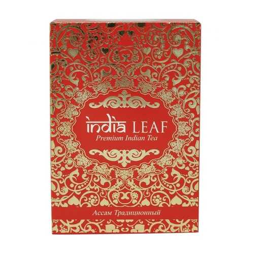 Чай India leaf Ассам традиционный, черный мелколистовой, 100 гр в Верный