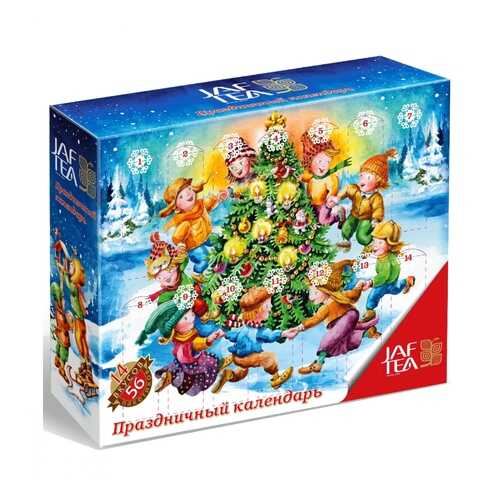 Чай Jaf Tea Celebration Calendar чай с добавками 14 вкусов по 4 пакетика в Верный