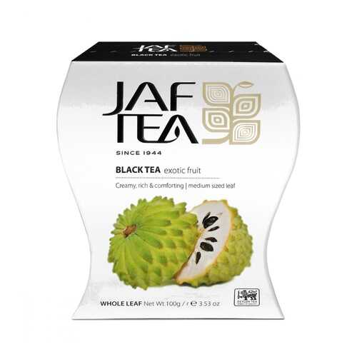 Чай Jaf Tea Exotic Fruit черный листовой с саусепом 100 г в Верный