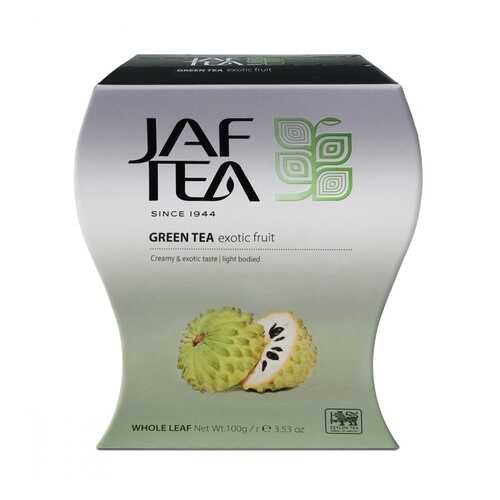 Чай Jaf Tea Green Tea Exotic Fruit зеленый с саусепом 100 г в Верный