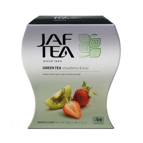 Чай Jaf Tea Strawberry Kiwi зеленый с клубникой и киви 100 г в Верный