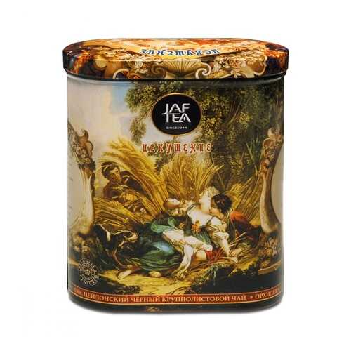 Чай Jaf Tea Temptation черный листовой с лепестками орхидеи 150 г в Верный