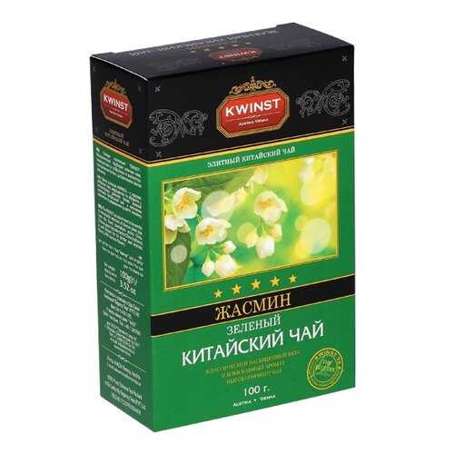 Чай Kwinst жасмин зеленый крупнолистовой с жасмином 100 г в Верный