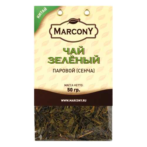 Чай Marcony зеленый паровой сенча 50 г в Верный