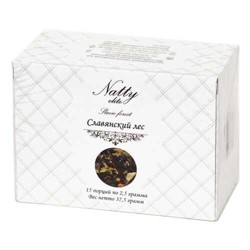 Чай Natty Славянский лес (non-touch) 15*2,5 гр в Верный