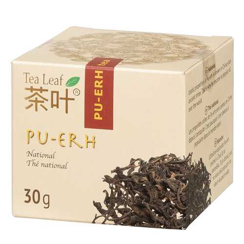 Чай Пуэр Tea Leaf отборный 30 г в Верный