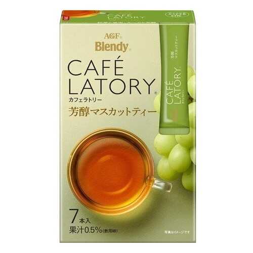 Чай растворимый AGF Cafe Latory Бленди латте мускат в стиках 7*6.5 г в Верный