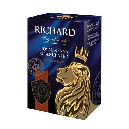 Чай Richard Royal Kenya Granulated черный ганулированный 90 г в Верный
