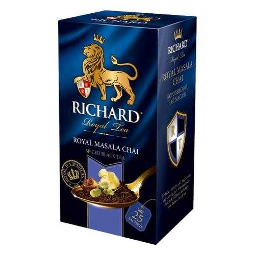 Чай Richard Royal Masala Chai черный с добавками 25 пакетиков в Верный