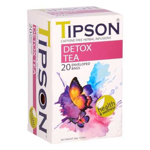 Чай Tipson Detox tea, травяной, 20 пакетиков в Верный