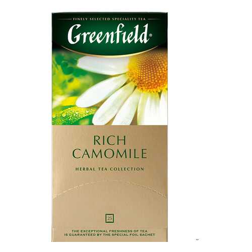 Чай травяной Greenfield Rich Camomile 25 пакетиков в Верный