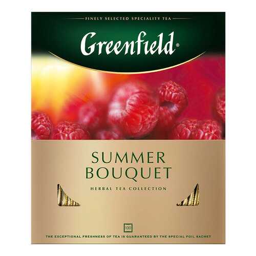 Чай травяной Greenfield Summer Bouquet 100 пакетиков в Верный