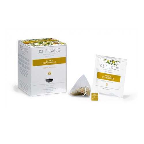 Чай травяной в пирамидках Althaus Fancy Chamomile Благородная Ромашка 15*2.25 г в Верный