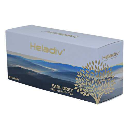 Чай в пакетиках Heladiv earl grey 25 пакетов в Верный