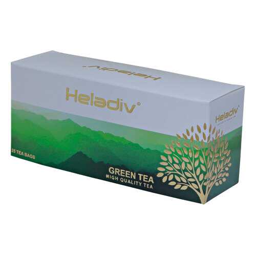 Чай в пакетиках Heladiv green tea 25 пакетов в Верный
