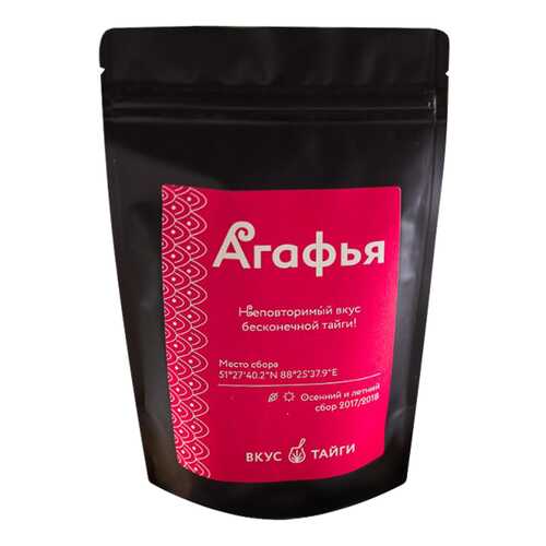 Чай Вкус тайги Агафья 50 г в Верный
