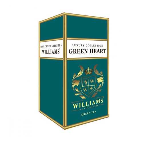 Чай Williams Green Heart зеленый 125 г в Верный