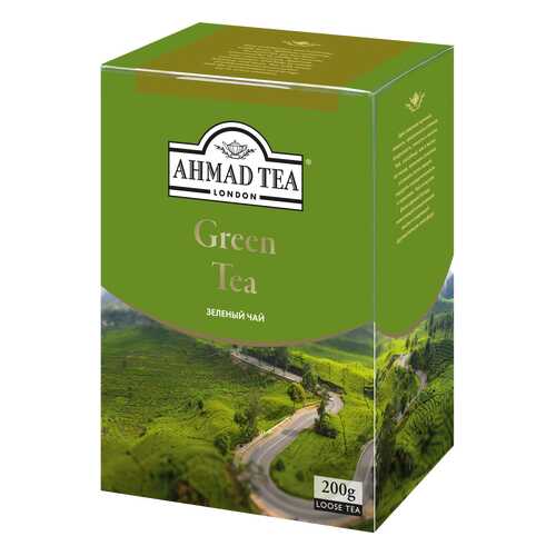 Чай зеленый Ahmad Tea 200 г в Верный
